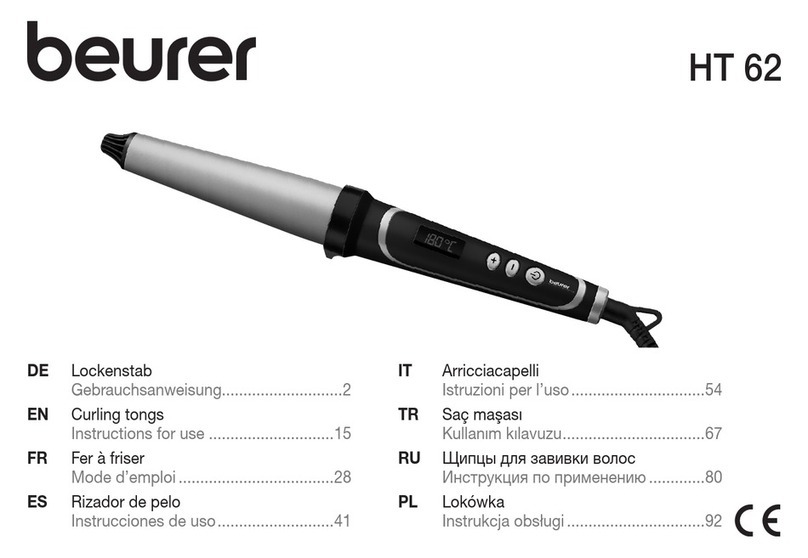 Beurer HT 62 Instructions for use