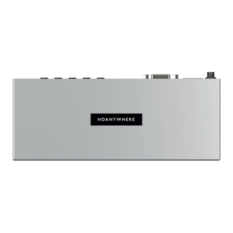HDanywhere uControl Zone Processor 1 Product guide