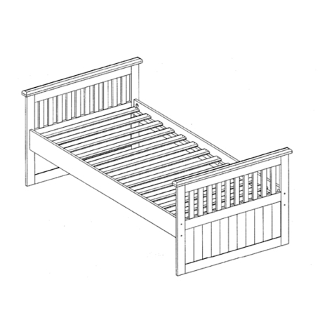 Happy Beds Captains Wooden Bed Assembly instructions