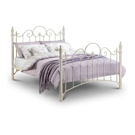 Happy Beds Amsterdam Low End Bed 150cm Assembly instructions