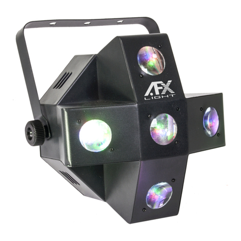 afx light COMET-GOBO User manual