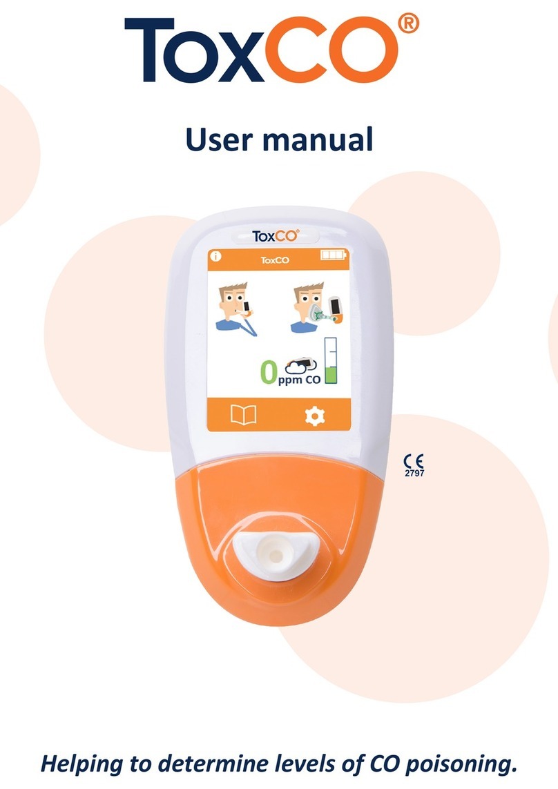 Bedfont ToxCO user manual