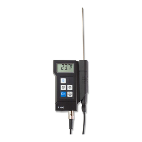 Dostmann Electronic P400 Series User manual Dostmann Electronic P400 Series User manual