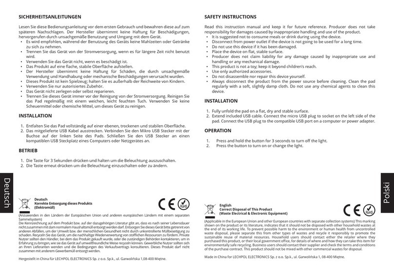 Krüger & Matz Warrior KM0764 quick start guide