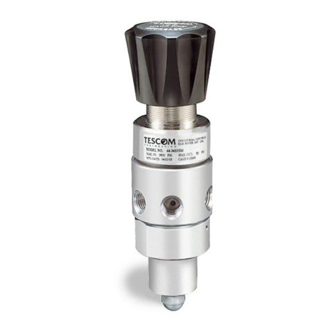 Tescom 44-3400 Series Instructions for use