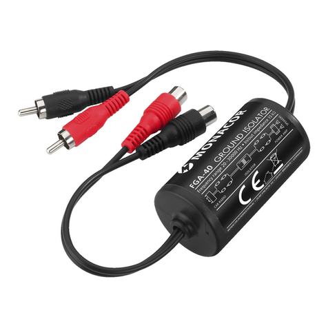 Monacor FGA-40 manual