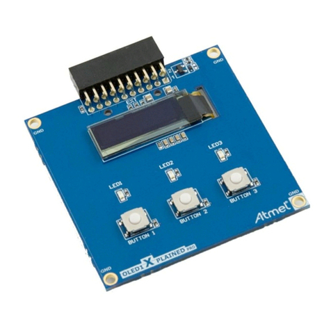 Microchip Technology OLED1 Xplained Pro User manual