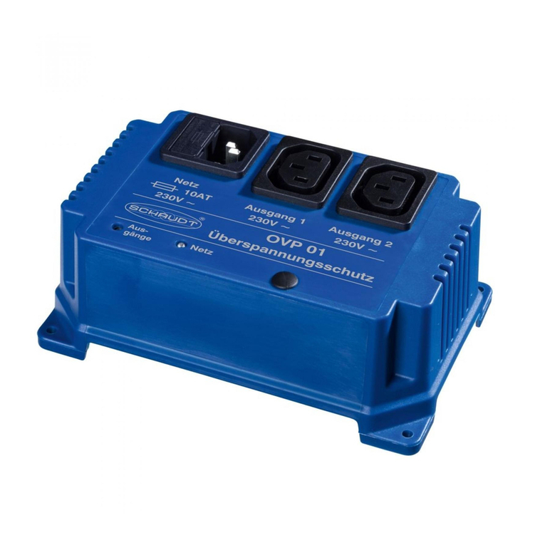 Schaudt OVP 01 A Operating and installation instructions
