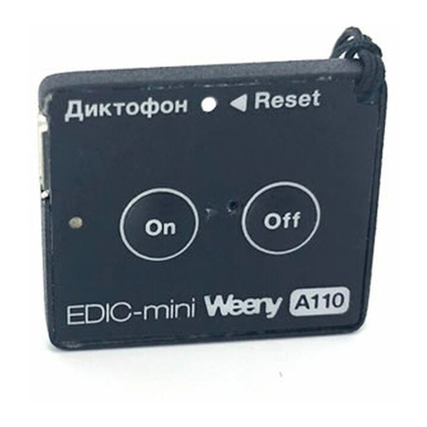 EDIC-mini Weeny A110 Short Operating Instruction