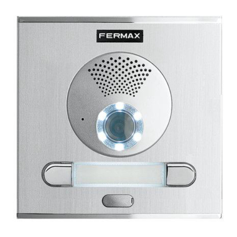 Fermax AUDIO CITYLINE DUOX 1 User & installation manual