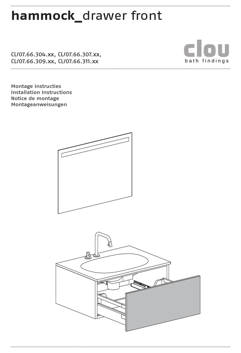 Clou hammock CL/07.66.304 Series User manual