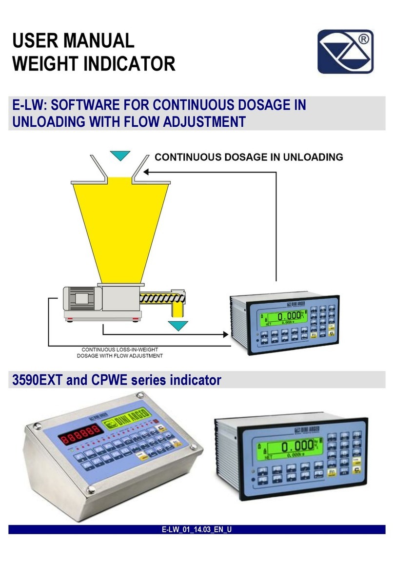 Dini Argeo 3590EXT Series User manual