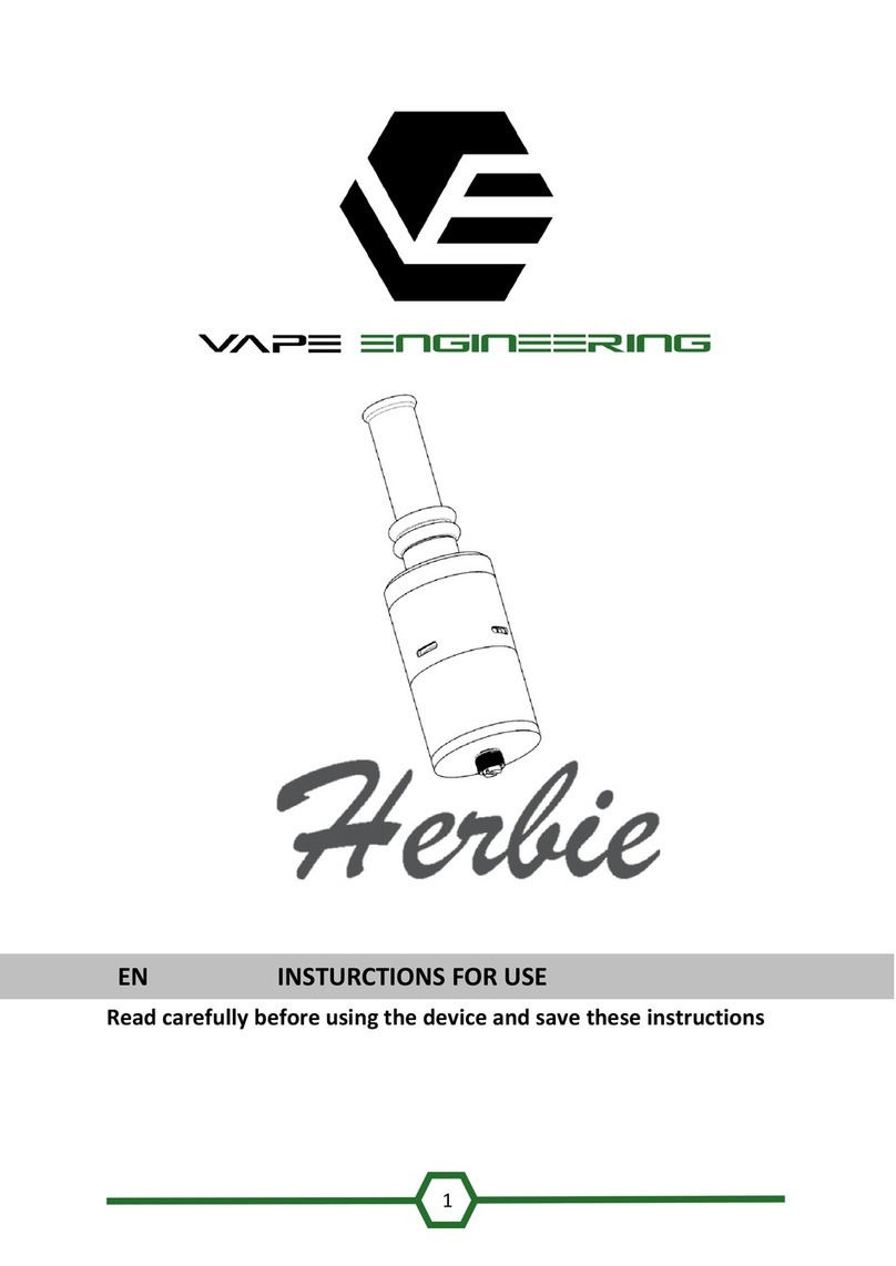 Vape Engineering Herbie User manual