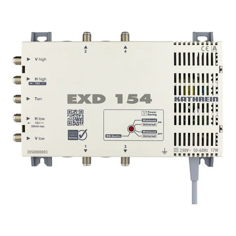 Kathrein EXD 154 manual