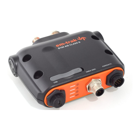 Em-Trak B100 quick start guide