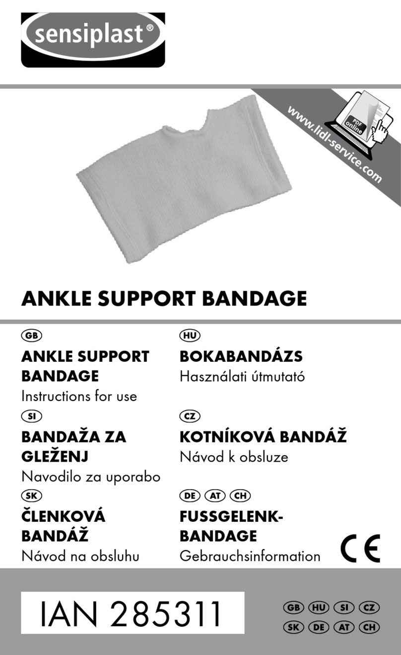 sensiplast 285311 Instructions for use