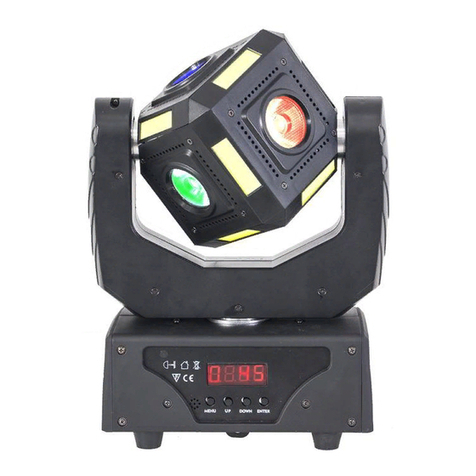 afx light 6CUBE-FX user manual