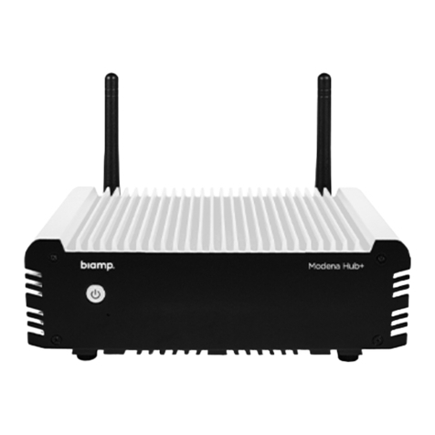 Biamp Modena Hub Network administrator's guide