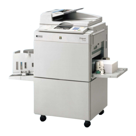 Ricoh Priport JP5000 User manual