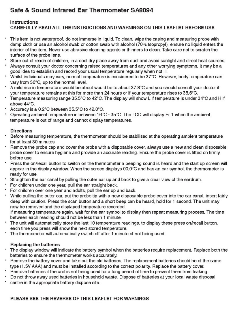 Safe & sound SA8094 User manual