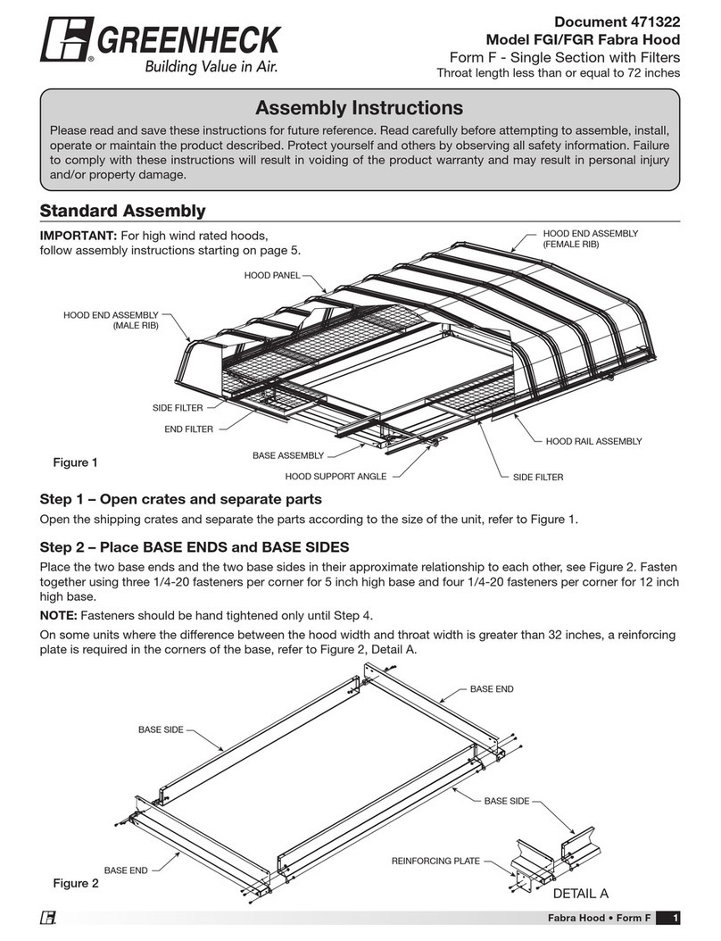 Greenheck FGI Assembly instructions
