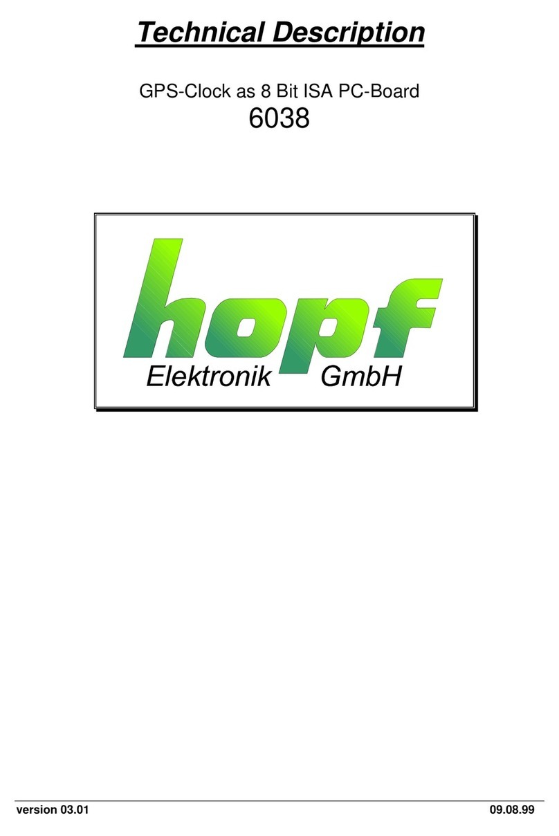 hopf 6038 Technical description