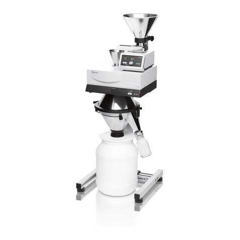 Retsch PT200 User manual