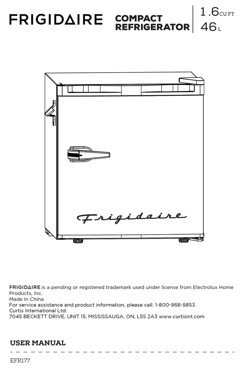 Frigidaire EFR177 User manual