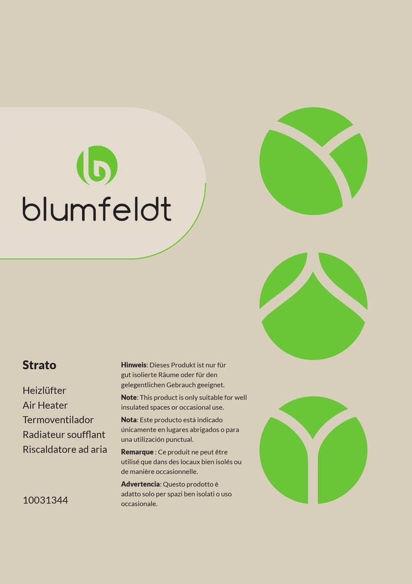 Blumfeldt Strato User manual