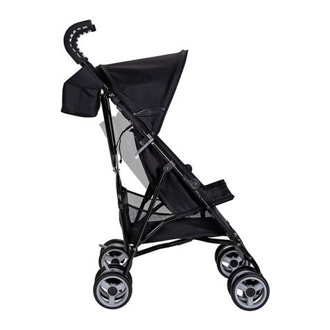 Baby Trend Rocket Stroller ST21 instruction manual