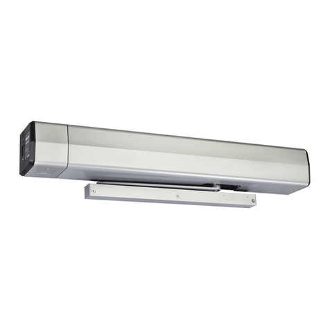 Assa Abloy Norton 6000 Series Installation and instruction manual