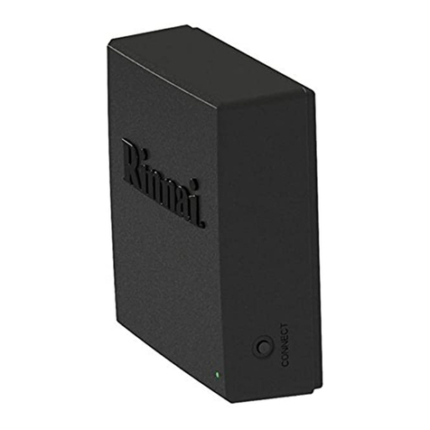 Rinnai Control R quick start guide