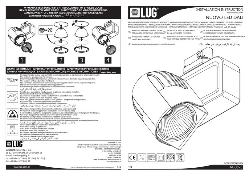 LUG NUOVO LED DALI User manual