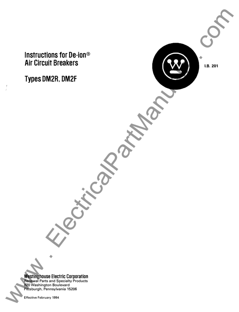 Westinghouse De-ion DM2R User manual
