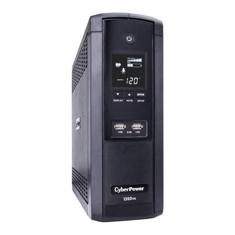 CyberPower BRG1350AVRLCD user manual