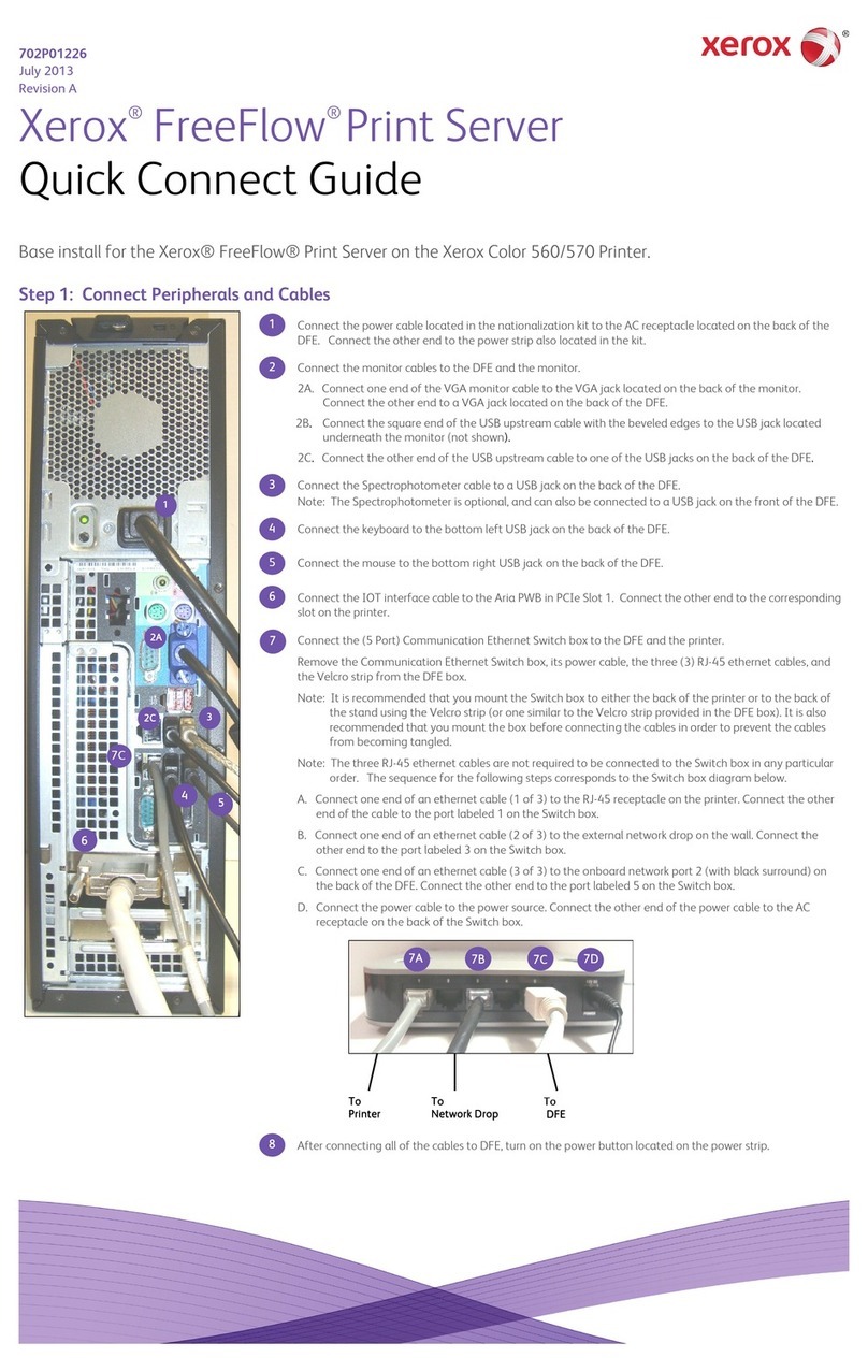 Xerox FreeFlow Assembly instructions