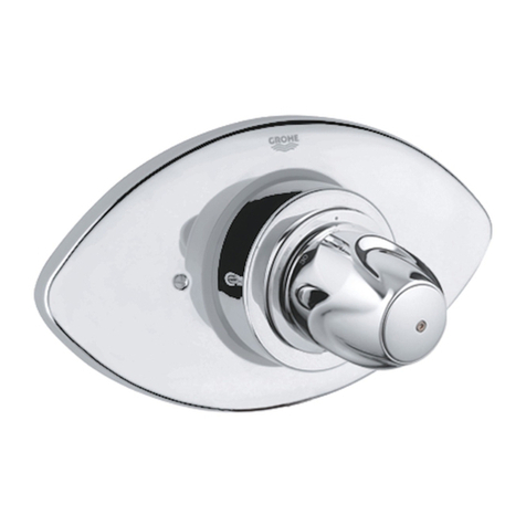 Grohe Grohtherm XL 35 003 installation instructions