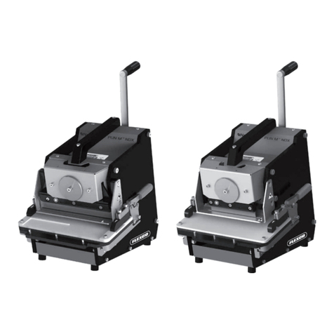 Flexco Novitool PUN M NDX Series Safety and operation manual