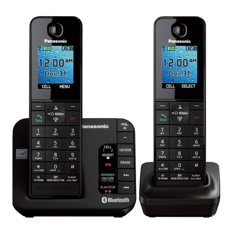Panasonic KX-TGH260BX User manual