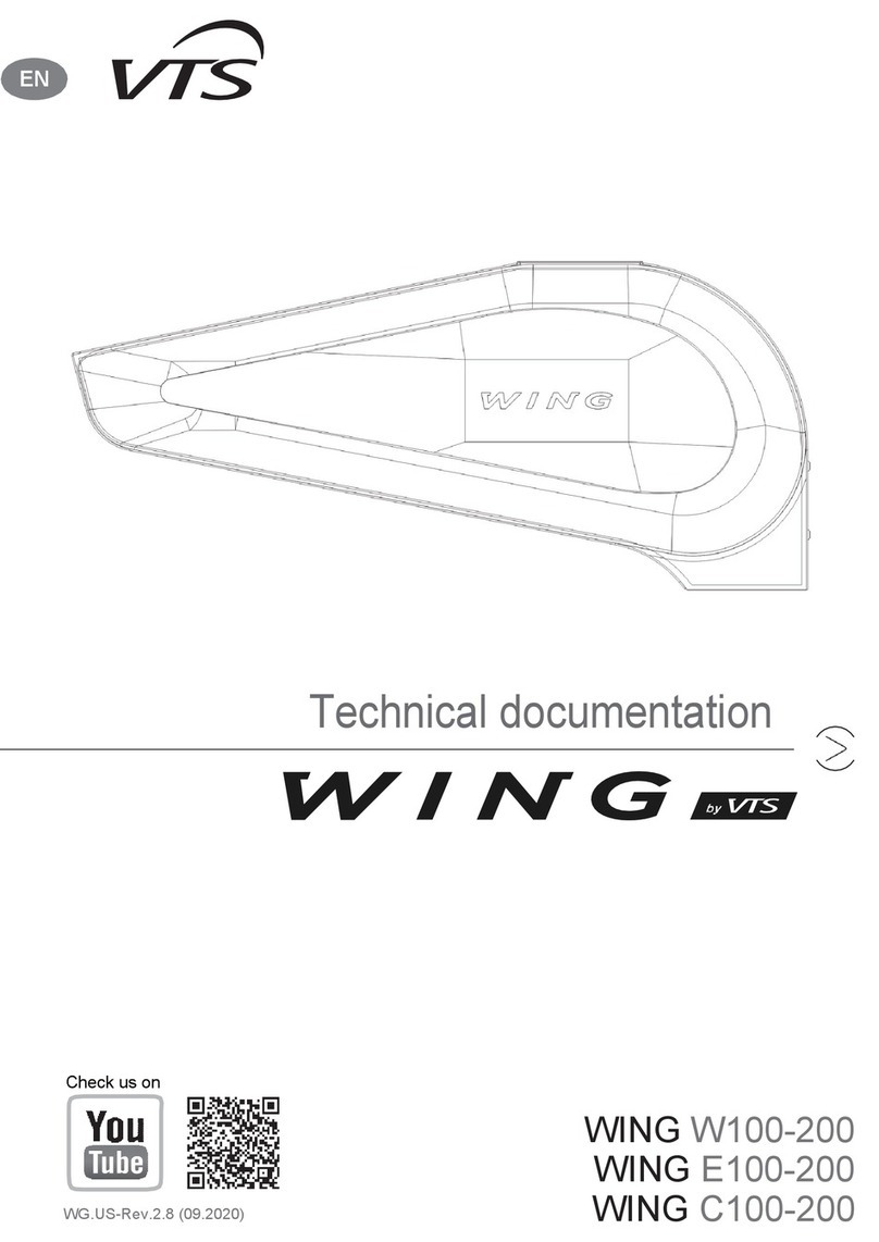 VTS Medical Systems WING W100-200 Technical documentation VTS Medical Systems WING W100-200 Technical documentation