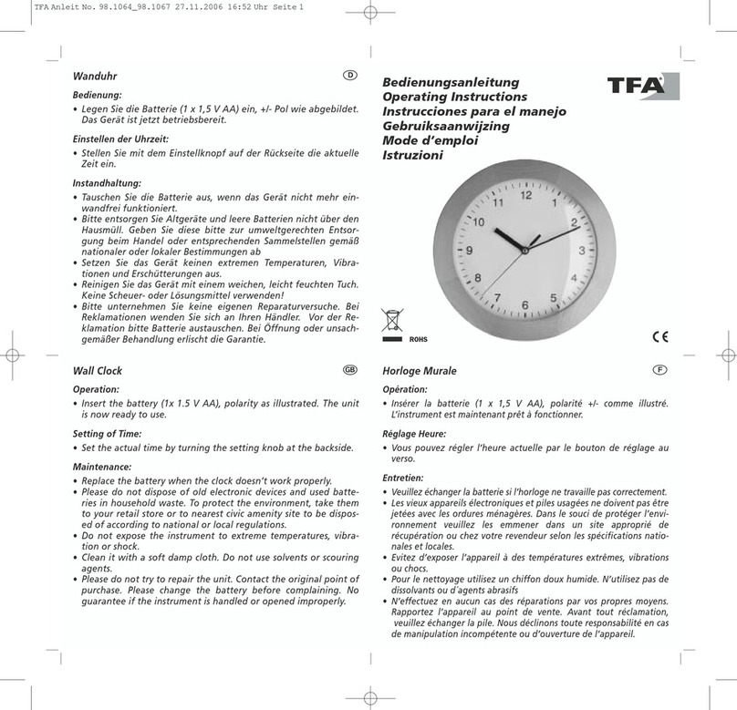 TFA 98.1064 User manual