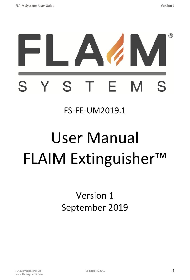 FLAIM Systems Extinguisher user manual
