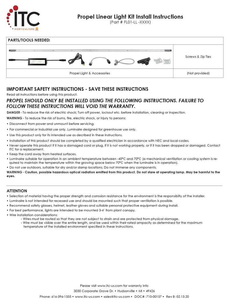 ITC FL01-LL Series Install instructions