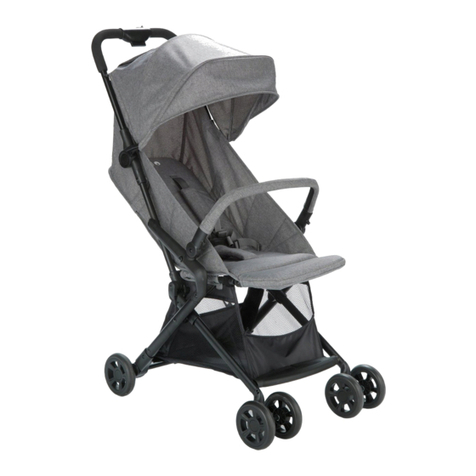 CUGGL WALNUT LIGHTWEIGHT STROLLER manual