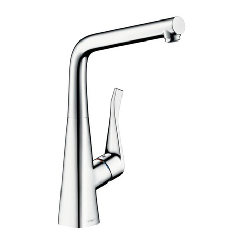 Hans Grohe 14822000 Instructions for use/assembly instructions Hans Grohe 14822000 Instructions for use/assembly instructions