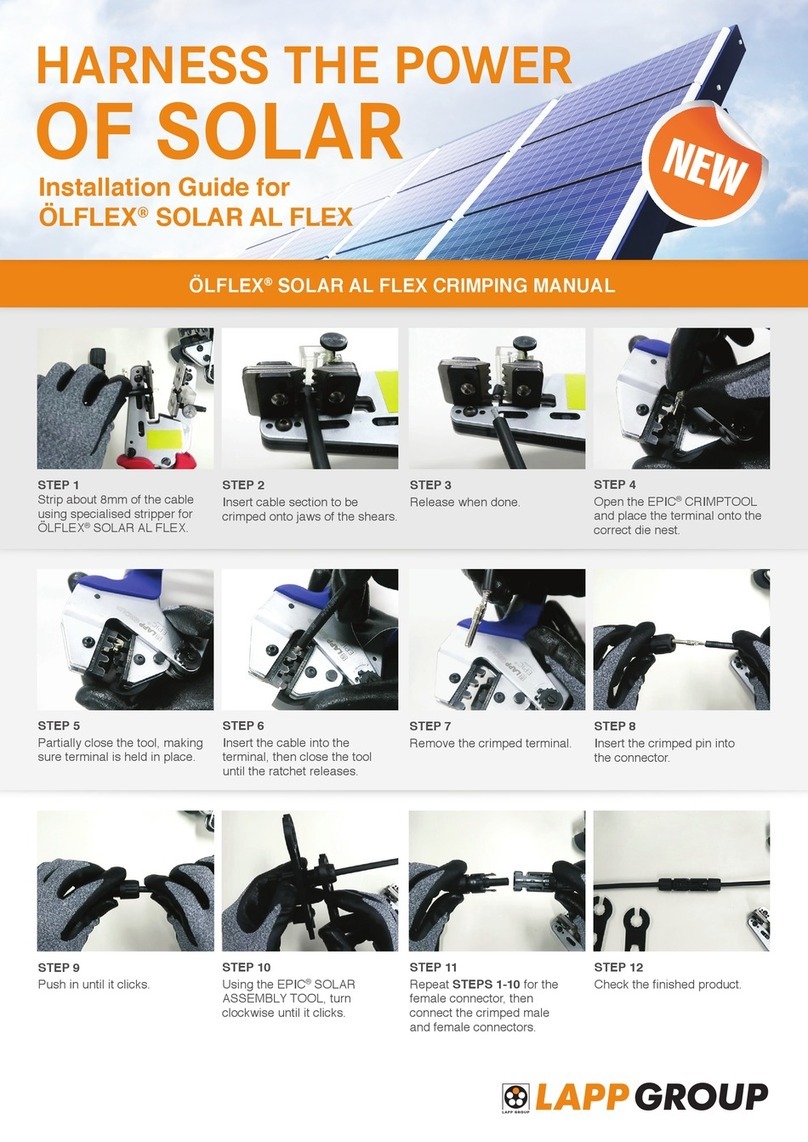 Lapp Group ÖLFLEX SOLAR AL FLEX User manual