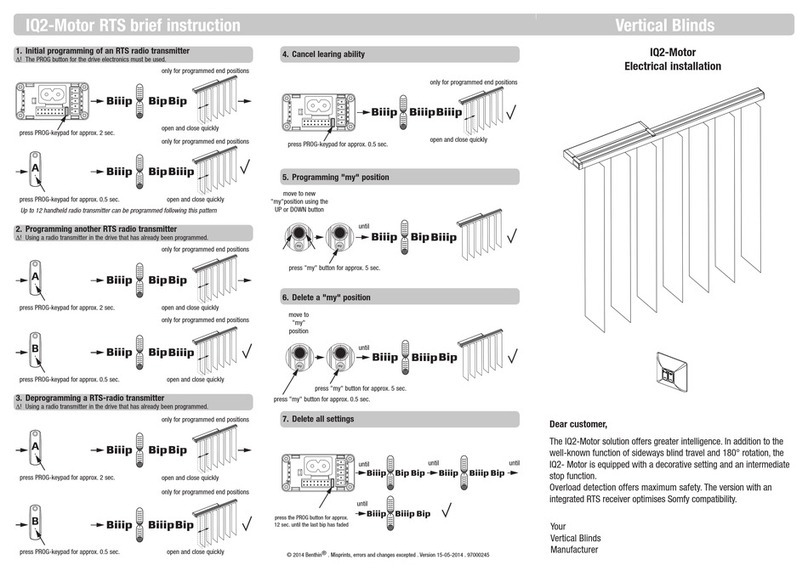 Benthin IQ2-Motor RTS Brief Instruction