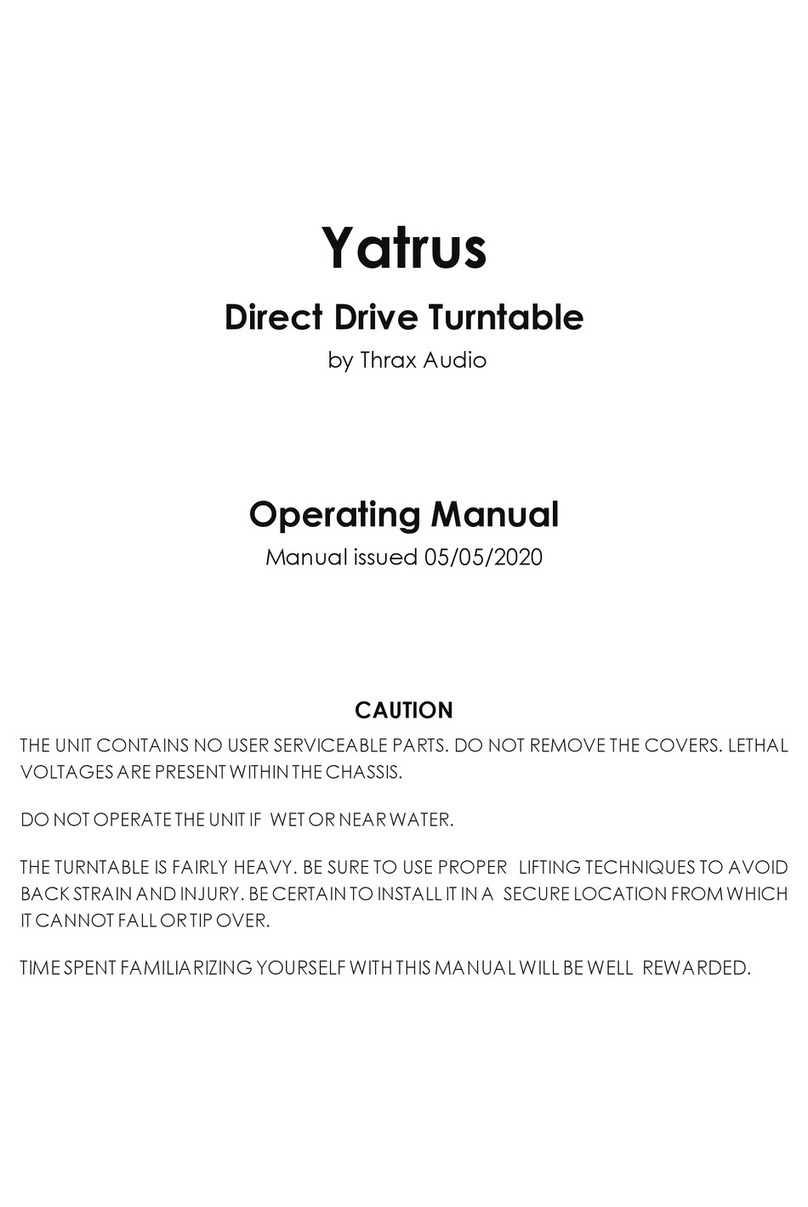 Thrax Audio Yatrus User manual