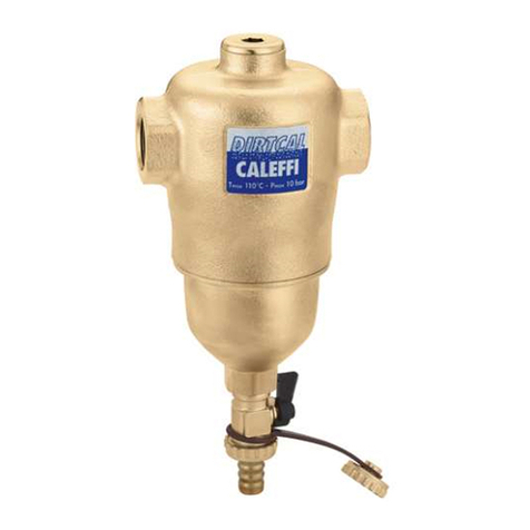 CALEFFI DIRTCAL 5462 Series User manual