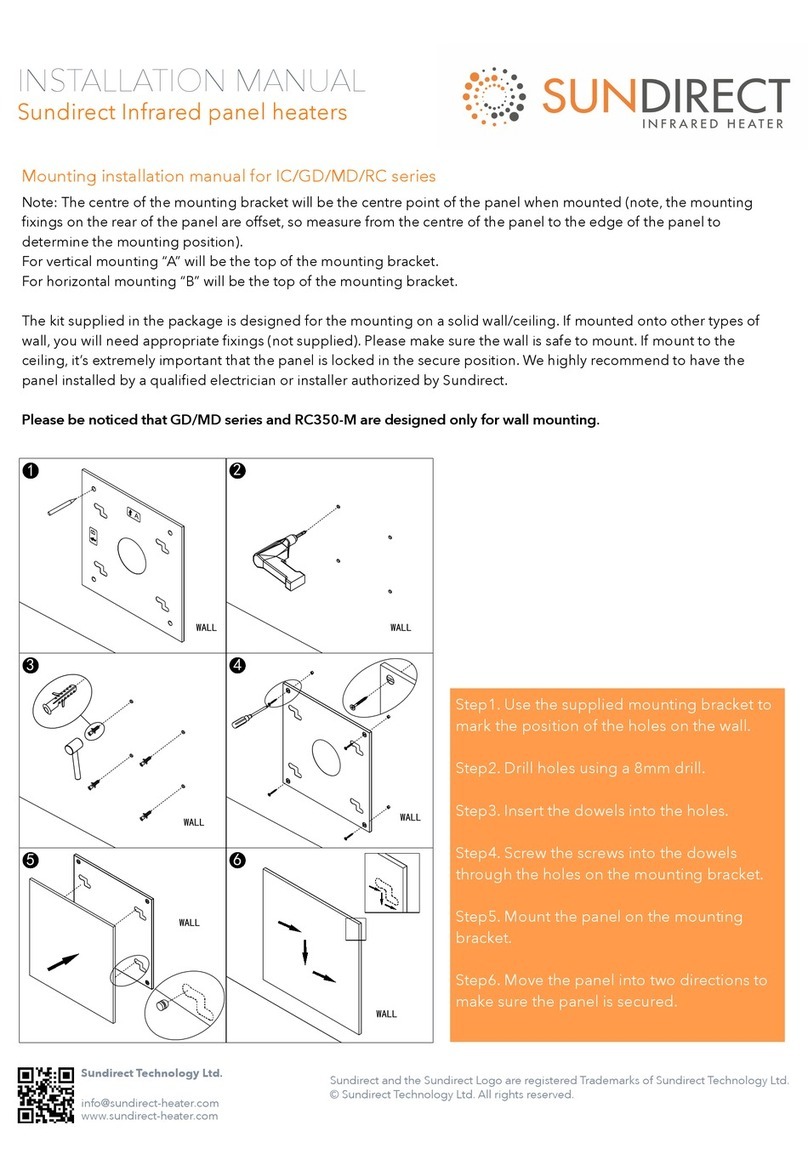 Sundirect IC Series User manual
